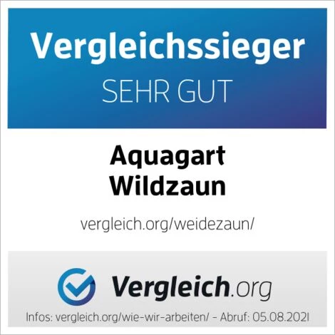 AQUAGART 200 M Clôture De Protection Contre La Faune Sauvage, Clôture Forestière, Clôture De Pâturage, Clôture En Fil De Fer, Grillage Noué 100/10/30 2 AQUAGART 200 M Clôture De Protection Contre La Faune Sauvage, Clôture Forestière, Clôture De Pâturage, Clôture En Fil De Fer, Grillage Noué 100/10/30 – Image 2