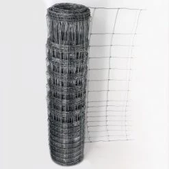 AQUAGART 100 M Clôture De Protection Contre La Faune Sauvage, Clôture Forestière, Clôture De Pâturage, Clôture En Fil De Fer 180/24/15, Conception Robuste -Grillage et accessoire Soldes 29741321 5