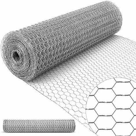 Amagabeli 1Mx25M Grillage à Poule 13mm Galvanisé Maille Hexagonal Cloture Poulailler Jardin Voliere Poulailler Jardin Grillage Triple Torsion Élevage Volaille Filet Résistant Aux Intempéries HC06 1 Amagabeli 1Mx25M Grillage à Poule 13mm Galvanisé Maille Hexagonal Cloture Poulailler Jardin Voliere Poulailler Jardin Grillage Triple Torsion Élevage Volaille Filet Résistant Aux Intempéries HC06