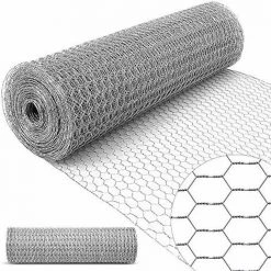 Amagabeli 1Mx25M Grillage à Poule 13mm Galvanisé Maille Hexagonal Cloture Poulailler Jardin Voliere Poulailler Jardin Grillage Triple Torsion Élevage Volaille Filet Résistant Aux Intempéries HC06 8 Amagabeli 1Mx25M Grillage à Poule 13mm Galvanisé Maille Hexagonal Cloture Poulailler Jardin Voliere Poulailler Jardin Grillage Triple Torsion Élevage Volaille Filet Résistant Aux Intempéries HC06 -Grillage et accessoire Soldes 30042656 4