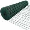 Amagabeli 1.22M X 25M Carré Grillage Résidentiel Vert Grillage De Clôture Fil Maillage 50 X 100mm Maille Clôture De Jardin Métallique Grillage Jardin Bordure De Jardin Pelouse Clôture - Taille 50*100MM 1*25M