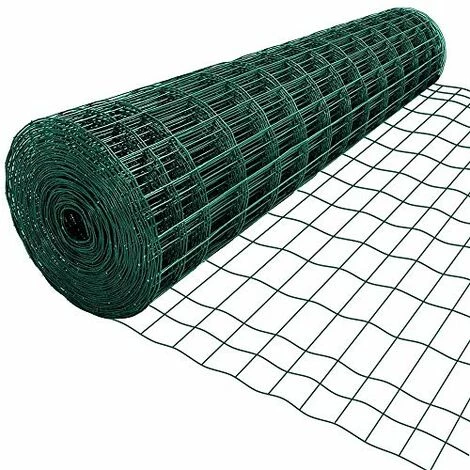 Amagabeli 1.22M X 25M Carré Grillage Résidentiel Vert Grillage De Clôture Fil Maillage 50 X 100mm Maille Clôture De Jardin Métallique Grillage Jardin Bordure De Jardin Pelouse Clôture - Taille 50*100MM 1*25M 1 Amagabeli 1.22M X 25M Carré Grillage Résidentiel Vert Grillage De Clôture Fil Maillage 50 X 100mm Maille Clôture De Jardin Métallique Grillage Jardin Bordure De Jardin Pelouse Clôture - Taille 50*100MM 1*25M