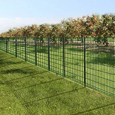 Amagabeli 1.22M X 25M Carré Grillage Résidentiel Vert Grillage De Clôture Fil Maillage 50 X 100mm Maille Clôture De Jardin Métallique Grillage Jardin Bordure De Jardin Pelouse Clôture - Taille 50*100MM 1*25M 4 Amagabeli 1.22M X 25M Carré Grillage Résidentiel Vert Grillage De Clôture Fil Maillage 50 X 100mm Maille Clôture De Jardin Métallique Grillage Jardin Bordure De Jardin Pelouse Clôture - Taille 50*100MM 1*25M – Image 4