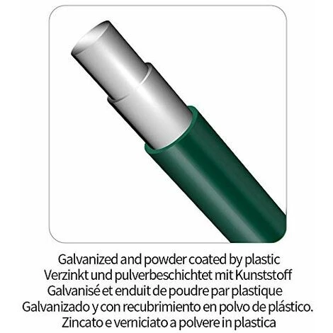 Amagabeli 1.22M X 25M Carré Grillage Résidentiel Vert Grillage De Clôture Fil Maillage 50 X 100mm Maille Clôture De Jardin Métallique Grillage Jardin Bordure De Jardin Pelouse Clôture - Taille 50*100MM 1*25M 5 Amagabeli 1.22M X 25M Carré Grillage Résidentiel Vert Grillage De Clôture Fil Maillage 50 X 100mm Maille Clôture De Jardin Métallique Grillage Jardin Bordure De Jardin Pelouse Clôture - Taille 50*100MM 1*25M – Image 5