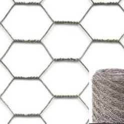 NIVEL Grillage De Clôture à Triple Torsion 51X0,9Mm 1,5X50M Niveau En Acier Galvanisé