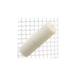 SATURNIA Tissu à Carreaux En Plastique 0,5 Cm. x 1 Mètre. Rouleau Blanc 25 Mètres