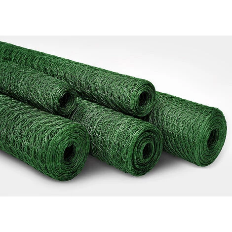 Grillage De Clôture | Vert | Maille Hexagonale 25 Mm | HxL 0,5 X 10 M | Certeo 5 Grillage De Clôture | Vert | Maille Hexagonale 25 Mm | HxL 0,5 X 10 M | Certeo – Image 5
