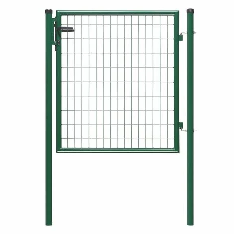 DIRICKX Portillon Grillagé Eco L.100 X H.100 Cm, Vert 2 DIRICKX Portillon Grillagé Eco L.100 X H.100 Cm, Vert – Image 2