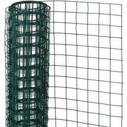 Nature Grillage Métallique Carré 0,5 X 5 M 13 Mm Vert - Vert