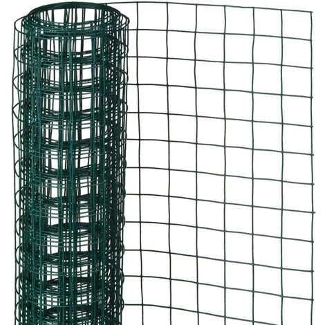 Nature Grillage Métallique Carré 0,5 X 5 M 13 Mm Vert - Vert 1 Nature Grillage Métallique Carré 0,5 X 5 M 13 Mm Vert - Vert