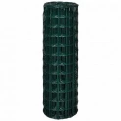 HAPPYSHOPPING Cloture Euro Acier 25 X 1,2 M Vert 6 HAPPYSHOPPING Cloture Euro Acier 25 X 1,2 M Vert -Grillage et accessoire Soldes 39451264 3