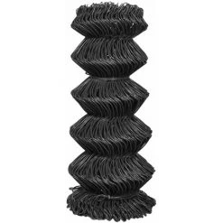 HAPPYSHOPPING Cloture A Mailles Acier 25 X 0,8 M Gris -Grillage et accessoire Soldes 39451338 4