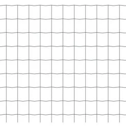 HAPPYSHOPPING Cloture Euro Acier 10 X 0,8 M Gris -Grillage et accessoire Soldes 39451388 4