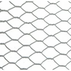Centrale Brico Grillage Pour Animaux Triple Torsion Gris, H.0.5 X L.3 M, Maille H.13 X L.13 Mm