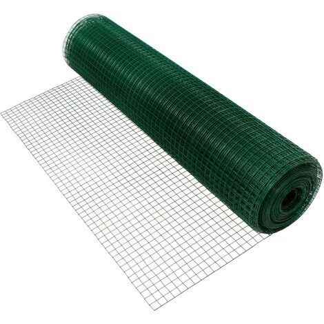 ECD GERMANY Grillage Volière Maille Clôture Enclos Cage Lapin Poule 0,9 Mm 25x25mm 1x10 M 1 ECD GERMANY Grillage Volière Maille Clôture Enclos Cage Lapin Poule 0,9 Mm 25x25mm 1x10 M