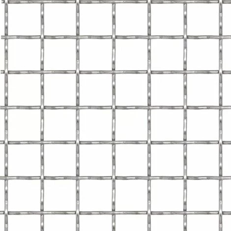 HAPPYSHOPPING Cloture De Jardin Sertie Acier Inoxydable 50x50 Cm 11x11x2 Mm 4 HAPPYSHOPPING Cloture De Jardin Sertie Acier Inoxydable 50x50 Cm 11x11x2 Mm – Image 4