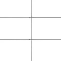 HAPPYSHOPPING Clôture De Jardin Acier Galvanisé 50x1 M Argenté 8 HAPPYSHOPPING Clôture De Jardin Acier Galvanisé 50x1 M Argenté -Grillage et accessoire Soldes 40340371 4