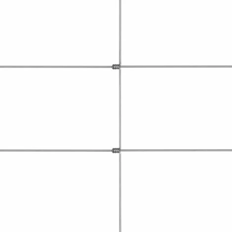 HAPPYSHOPPING Cloture De Jardin Acier Galvanise 50x1,5 M Argente 4 HAPPYSHOPPING Cloture De Jardin Acier Galvanise 50x1,5 M Argente – Image 4