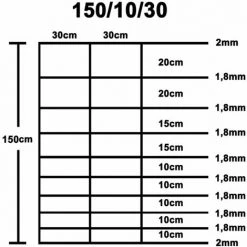 HAPPYSHOPPING Cloture De Jardin Acier Galvanise 50x1,5 M Argente 9 HAPPYSHOPPING Cloture De Jardin Acier Galvanise 50x1,5 M Argente -Grillage et accessoire Soldes 40340389 5