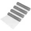 Grillage Métallique En Acier Galvanisé 100 Cm X 25 M Gris 4 Rouleaux [pro.tec]