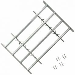 HAPPYSHOPPING Adjustable Defense Grid 4 Sleepers Of 500-650 M Window