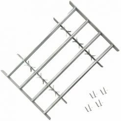HAPPYSHOPPING Adjustable Defense Grid 4 Sleepers Window Of 700-1050 Mm