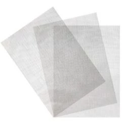 Maille Grillage Filtration En Feuille Inoxydable Maille Métallique Grillage Mailles Fines 21*30cm Fontainebleau Argent