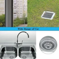 Maille Grillage Filtration En Feuille Inoxydable Maille Métallique Grillage Mailles Fines 21*30cm Fontainebleau Argent -Grillage et accessoire Soldes 45644182 5