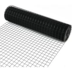 COSTWAY Grillage Pour Plantes Et Animaux 91,5 Cm X 15,5 M En Maille Métallique De Calibre 16 Quadrillage 4 Cm X 4 Cm Pour Clôture