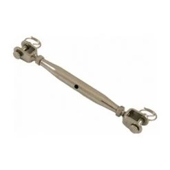 WEBSILOR Ridoir Inox à 2 Chapes - Diamètre : 14mm