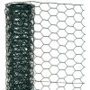 NATURE Maille Hexagonale En Acier Galvanisé Plastifié Vert - Ø 25 Mm - 50cmx2,50 M