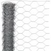 NATURE Maille Hexagonale En Acier Galvanisé - Ø 13 Mm - 50cmx2,50 M