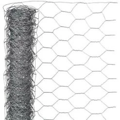 NATURE Maille Hexagonale En Acier Galvanisé - Ø 13 Mm - 50cmx2,50 M