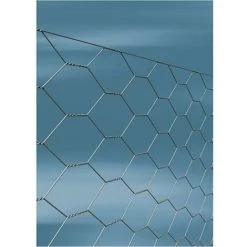 TELAS METALICAS GONZALEZ Maille De Clôture Triple Torsion 13X1X10Mt Toile Métallique Galvanisée Gonzalez