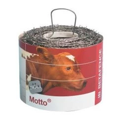 BETAFENCE Fil Barbelé Galvanisé Zinc Alu 100 M