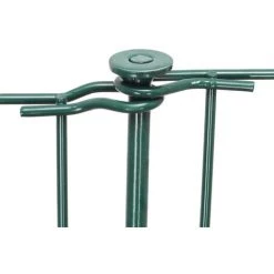 Hengda Ensemble De Clôture Voûtée D'étang 77,5x78 Cm Vert -Grillage et accessoire Soldes 51346203 4