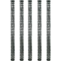 YOUTHUP Mailles De Clôture De Jardin 5 Pcs PEHD 1x1,2 M Vert - Vert