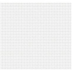 Topdeal Clôture De Jardin Sertie Acier Inoxydable 100x85 Cm 31x31x3 Mm