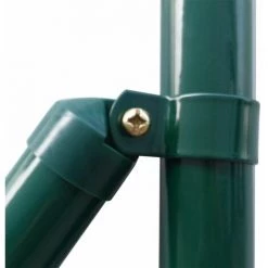 Topdeal Clôture Euro Acier 25 X 0,8 M Vert -Grillage et accessoire Soldes 52081888 3