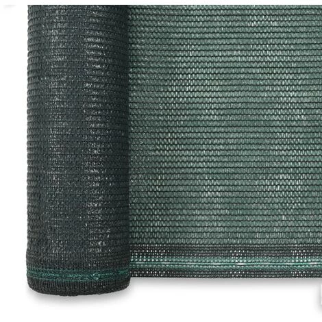 Topdeal Clôture De Tennis PEHD 1 X 50 M Vert 4 Topdeal Clôture De Tennis PEHD 1 X 50 M Vert – Image 4