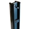 EASYCLOTURE Poteau En Acier Easy Pro Clip Hauteur : 1.70 Mètre Noir