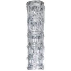 LITZEE Clôture De Jardin Acier Galvanisé 50x1 M Argenté # -Grillage et accessoire Soldes 53658901 3