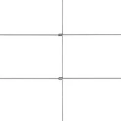 Hommoo Cloture De Jardin Acier Galvanise 50x1 M Argente 8 Hommoo Cloture De Jardin Acier Galvanise 50x1 M Argente -Grillage et accessoire Soldes 54059823 4