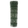 Bordure Parisienne Grillage Plastifié Vert H 0,65 Longueur 10m FILIAC