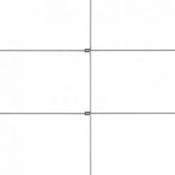 TRUE DEAL Clôture De Jardin Acier Galvanisé 50x1 M Argenté -Grillage et accessoire Soldes 54483096 4