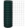 Clôture Euro Acier 10 X 1,7 M Vert VidaXL