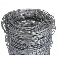 Topdeal Clôture De Jardin Acier Galvanisé 50x1 M Argenté FF149497_FR -Grillage et accessoire Soldes 55276144 3