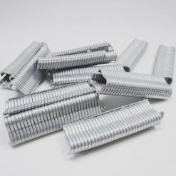 CHANCEY Lot De 600 Agrafes Pour Grillage De Clôture - Type E - Pour Fils, Clôtures, Grillages，SEMAket,argent -Grillage et accessoire Soldes 56773370 3