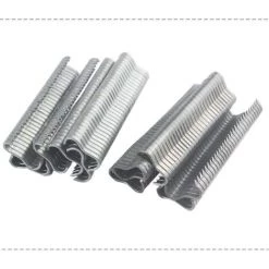 CHANCEY Lot De 600 Agrafes Pour Grillage De Clôture - Type E - Pour Fils, Clôtures, Grillages，SEMAket,argent -Grillage et accessoire Soldes 56773370 5