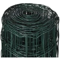 INLIFE Clôture Euro Acier 10 X 0,8 M Vert 7 INLIFE Clôture Euro Acier 10 X 0,8 M Vert -Grillage et accessoire Soldes 58274335 4